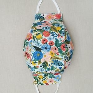 *3/$39* 3D Cotton Rifle Paper Mask-garden party mint